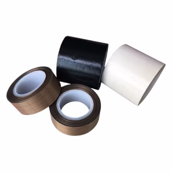 高温ファブリックで使用される PTFE グラスファイバーテープ