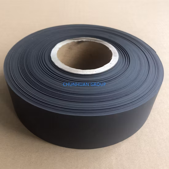 100% バージン ブラック PTFE スカイブド シート フィルム 0.1 mm PTFE フィルム、エッチング側面付き